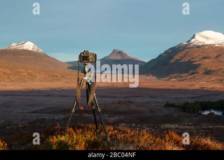 Photographie de plein air à Inverpolly, en Écosse Banque D'Images