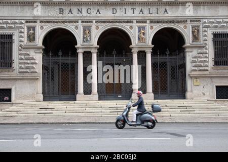 Image du stock de Bergame dans la région de Lombardie en Italie près de Milan prise avant l'éclosion de Coronavirus. Banque D'Images
