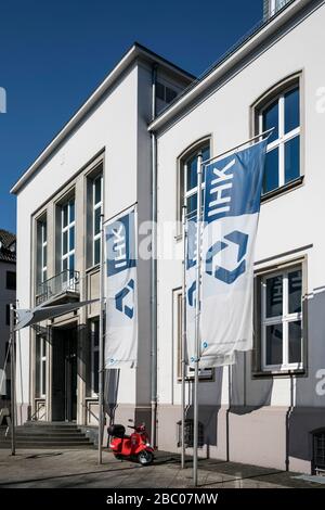 Chambre de commerce et d'industrie à Krefeld Banque D'Images