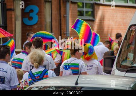 Manchester gay Pride 2012 Banque D'Images