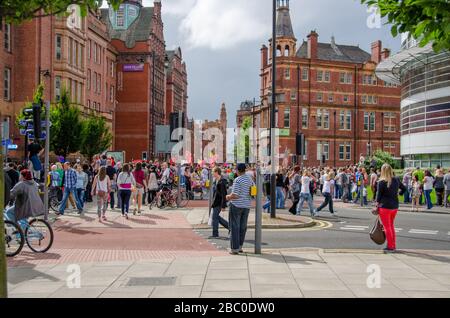 Manchester gay Pride 2012 Banque D'Images