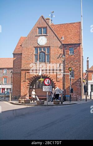 Watlington, Oxfordshire, Hôtel de ville Banque D'Images