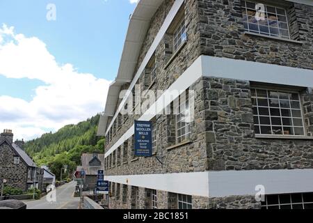 Trefriw Woolen Mill, Conwy Valley, Pays de Galles, Royaume-Uni Banque D'Images