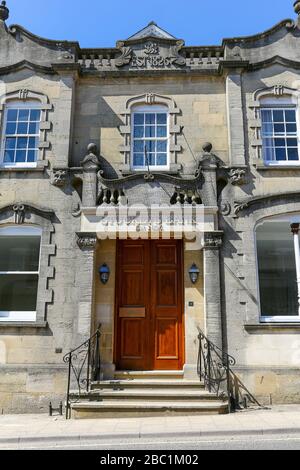 L'ancienne banque Stuckeys, Castle Cary, Somerset, Angleterre, Royaume-Uni Banque D'Images