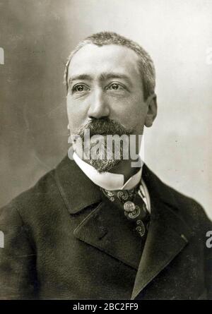 ANATOLE FRANCE (1844-1924) poète, romancier et journaliste français. Banque D'Images