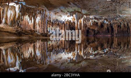 Luray Caverns, Luray, Virginie États-Unis Banque D'Images