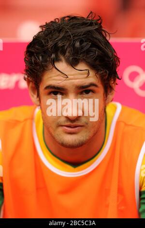 Alexandre Pato du Brésil Banque D'Images