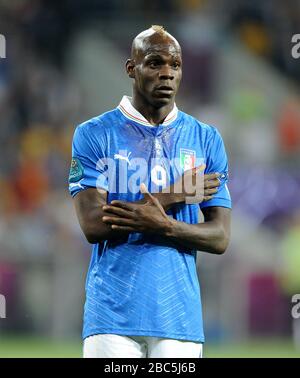 Mario Balotelli en Italie Banque D'Images