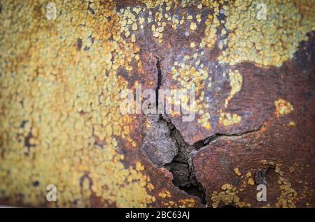 Conception de briques et mur en pierre - vue rapprochée dans les bâtiments historiques de Trieste Banque D'Images