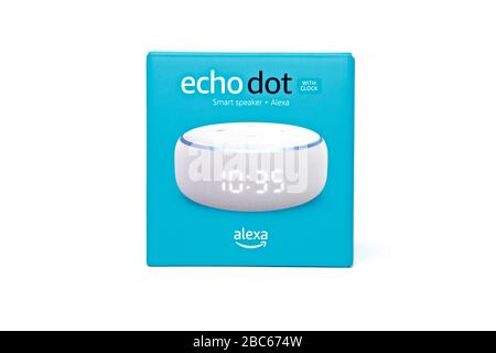 Amazon Dot Echo Banque D'Images