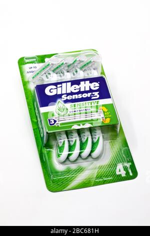 Capteur Gillette 3 Banque D'Images