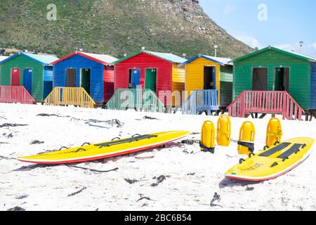 Afrique du Sud, Westcape, Muizenberg Banque D'Images