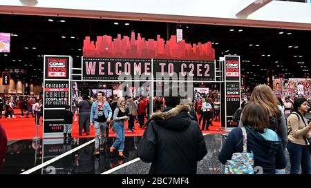 Chicago Comic & Entertainment Expo (WENN.com) 2020 au McCormick place Convention Center de Chicago, il, États-Unis le 28 février 2020 avec: Atmosphère où: Chicago, Illinois, États-Unis quand: 29 février 2020 crédit: Adam Bielawski/ Banque D'Images