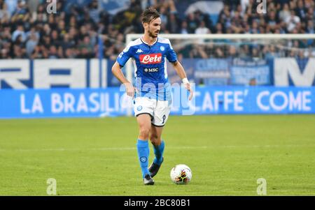 fabian ruiz (napoli) pendant la saison de football de la Serie italienne 2019/20, match de football de la Serie italienne A en italie, Italie, 01 janvier 2020 Banque D'Images