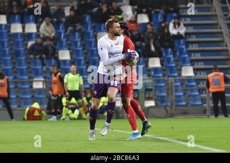 bartlomiej dragowski (fiorentina) pendant la saison de football de la Serie italienne 2019/20, italie, Italie, 01 Jan 2020, Football italien Serie UN match de football Banque D'Images