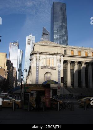 Gare de Penn, New York Banque D'Images