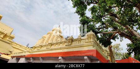 Karmanghat Jagannath temple à Hyderabad Telangana Banque D'Images