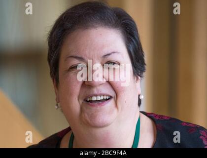 Édimbourg, Royaume-Uni. 5 mars 2020. Photo : Jackie Baillie MSP - leader adjoint du Parti travailliste écossais. Scènes du Parlement écossais à Holyrood, Édimbourg. Banque D'Images