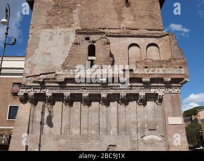 Casa dei Crescenzi. Rome, Italie Banque D'Images