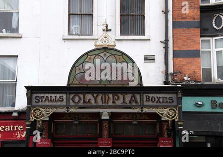 Olympia Theatre dans le centre ville de Dublin Banque D'Images