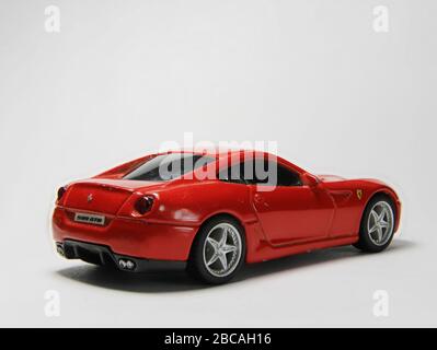 Ferrari 599 GTB Fiorano 1:43 Scale moulé. Banque D'Images