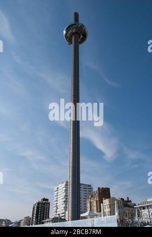 Observation Tower British Airways i360, Lower Kings Road, Brighton BN1 2LN par Mark Barsfield Architects Banque D'Images