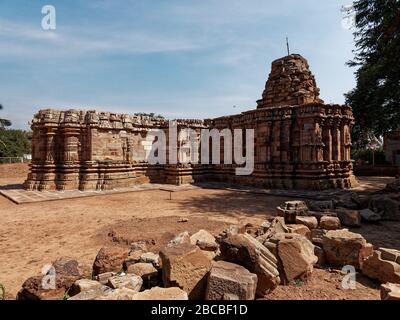Ancien temple de Banashankari Banque D'Images