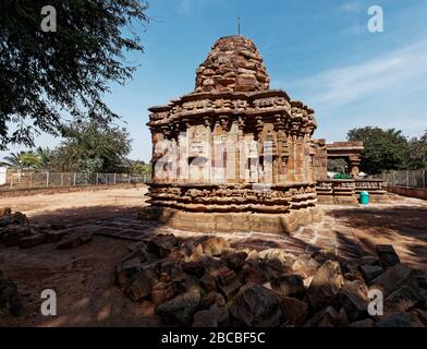 Ancien temple de Banashankari Banque D'Images