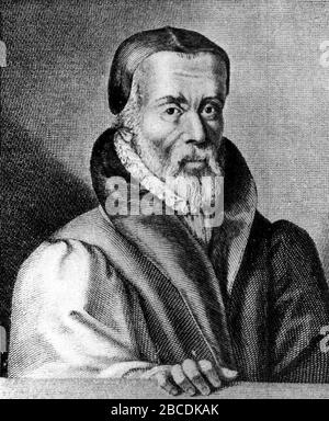 William Tyndale, réformateur protestant et traducteur de la Bible. William Tyndale (1494 – 1536) érudit anglais Banque D'Images