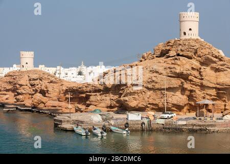 Sur, au nord-est d'Oman Banque D'Images