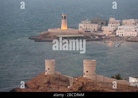 Sur, au nord-est d'Oman Banque D'Images