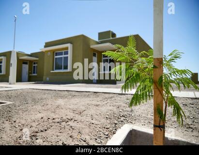 MENDOZA, ARGENTINE, 23 décembre 2019. Lieu de vie, maison familiale flambant neuve, Las Heras. Foto: Axel Lloret / www.allofotografia.com Banque D'Images