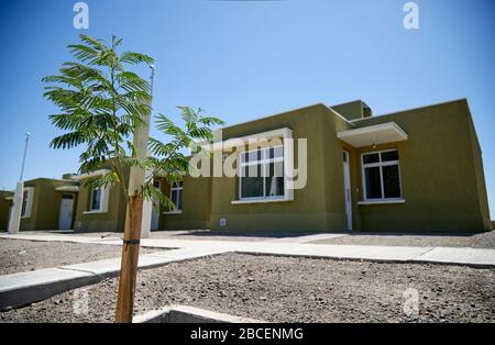 MENDOZA, ARGENTINE, 23 décembre 2019. Lieu de vie, maison familiale flambant neuve, Las Heras. Foto: Axel Lloret / www.allofotografia.com Banque D'Images