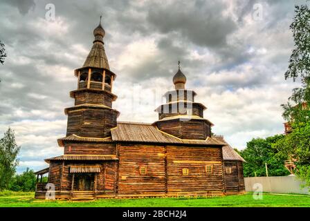 Église Saint-Nicolas du village de High Island à Veliky Novgorod, Russie Banque D'Images