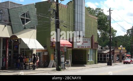 Variété Playhouse en Little Five points Atlanta - ATLANTA, États-Unis - 22 AVRIL 2016 Banque D'Images