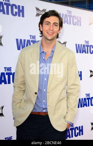 23 juin 2012, Los Angeles, CA, États-Unis: LOS ANGELES - 23 JUIN: Nicholas Braun à la première "The Watch" au Théâtre chinois le 23 juin 2012 à Los Angeles, CA 12 (Credit image: © Kay Blake/ZUMA Wire) Banque D'Images