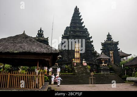 Pura Besakih Temple, Bali, Indonésie Banque D'Images