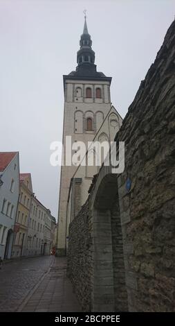 Photos de rue de Tallinn, Estonie. Banque D'Images