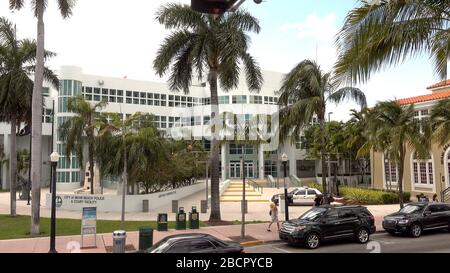 Siège de la police de Miami Beach - MIAMI, États-Unis le 10 AVRIL 2016 Banque D'Images