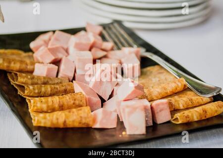 tapas cuisine italienne gastronomique isoler Banque D'Images