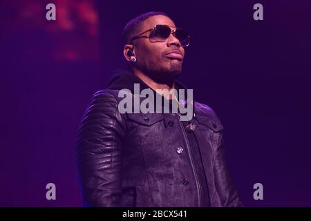 Nelly, Salt N Pepa, Shaggy, Eve, Mya et Blu Cantrell se présentent sur le Kissory présente le Blast Off Tour à First Direct Arena de Leeds avec: Nelly où: Leeds, Royaume-Uni quand: 05 Mar 2020 crédit: Graham Finney/WENN Banque D'Images