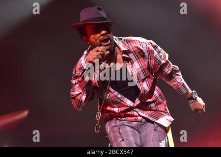 Nelly, Salt N Pepa, Shaggy, Eve, Mya et Blu Cantrell se présentent sur le Kissory présente le Blast Off Tour à First Direct Arena à Leeds avec: Shaggy où: Leeds, Royaume-Uni quand: 05 Mar 2020 crédit: Graham Finney/WENN Banque D'Images