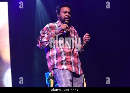 Nelly, Salt N Pepa, Shaggy, Eve, Mya et Blu Cantrell se présentent sur le Kissory présente le Blast Off Tour à First Direct Arena à Leeds avec: Shaggy où: Leeds, Royaume-Uni quand: 05 Mar 2020 crédit: Graham Finney/WENN Banque D'Images