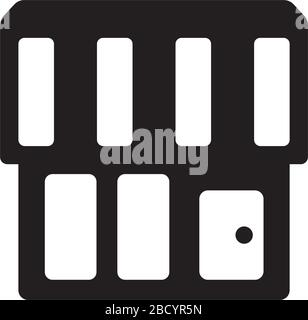 icône magasin / magasin / épicerie Illustration de Vecteur