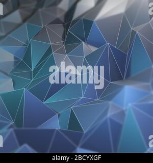 Fond abstrait Lowpoly. Triangles pliés. Illustration de Vecteur
