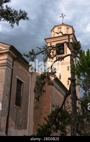 Chiesetta Di Sant'Antonio Abate, Belvédère di Aquileia, Friuli-Venezia Giulia, Italie Banque D'Images