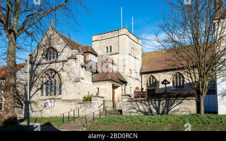 Église catholique romaine de St Joseph à Pickering, dans le Yorkshire du Nord Banque D'Images