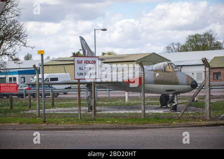 RAF Henlow, Bedfordshire, Royaume-Uni. Banque D'Images