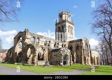 Église des Saints à Pontefract. Banque D'Images