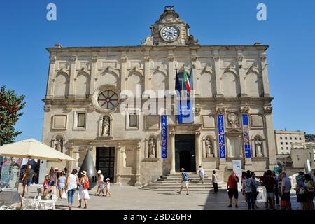 Italie, Basilicate, Matera, Palazzo Lanfranchise, Museo Nazionale d'arte medievale e moderna, Musée national d'art médiéval et moderne Banque D'Images